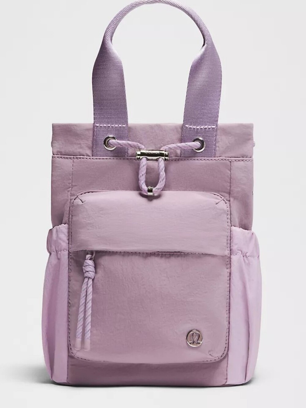 Lululemon Convertible Drawstring Bucket Bag 5L Lotus Lavender & Lilac Play